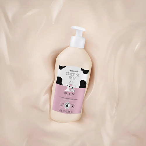 Combo Cuide-se Bem Deleite: Loção Corporal 400ml + Refil 350ml
