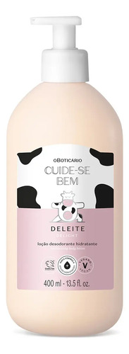 Combo Cuide-se Bem: Loção Corporal Deleite 400ml + Refil Ros
