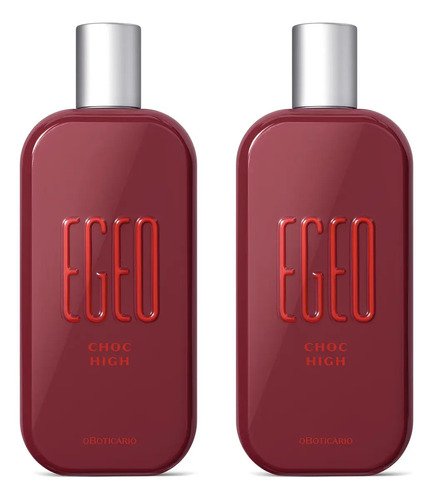 Combo egeo choc high desodorante colonia 90ml 2 itens