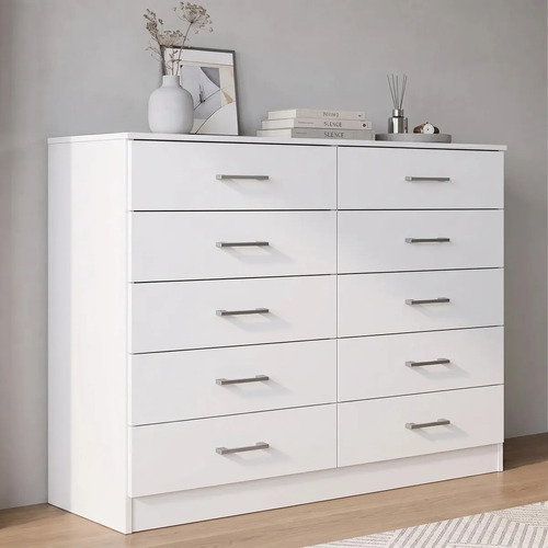 Comoda 10 gavetas quarto casal toronto organizadora roupas c