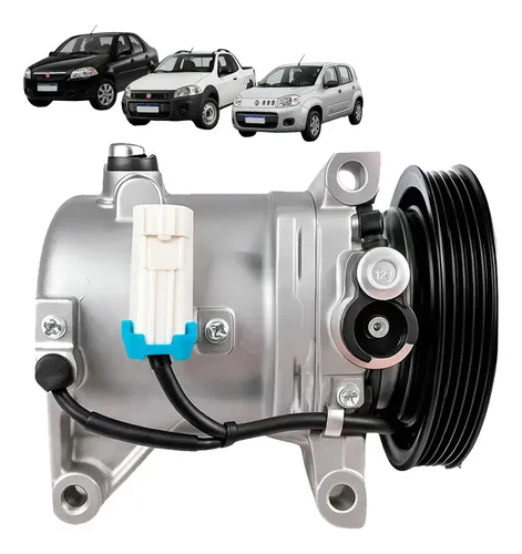 Compressor calsonic fiat palio uno fire 5pk 2006 ate 2012