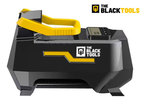Compressor De Ar Elétrico Portátil 120w Encher Pneu Carro Moto Bicicleta Tcm100 The Black Tools