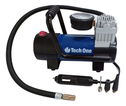 Compressor De Ar Mini Elétrico Portátil Tech One Turbo