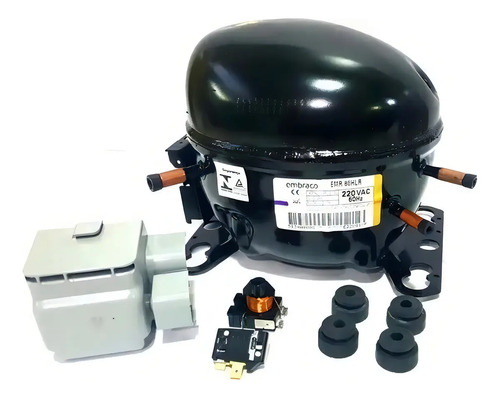 Compressor Embraco EMR80HLR 1/4+ R134A para Geladeira e Freezer