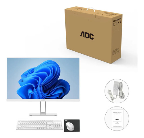 Computador All In One 27 Polegadas I5 7200u 16gb Ssd 512gb Branco