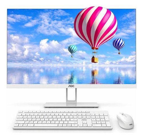 Computador all in one aoc intel i5 238 ddr3 ssd teclado mous