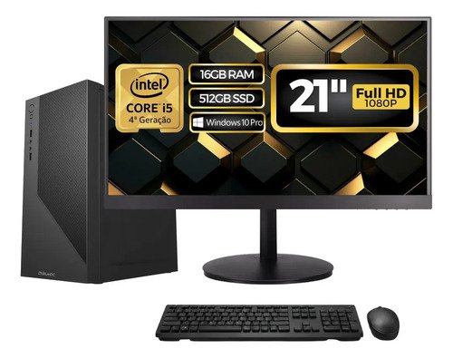 Computador completo intel core i5 16gb ram ssd 512gb bivolt