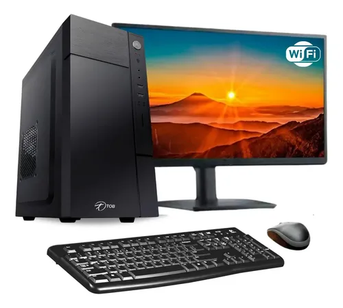 Computador completo tob intel core i5 wifi ssd 240gb 8gb ram
