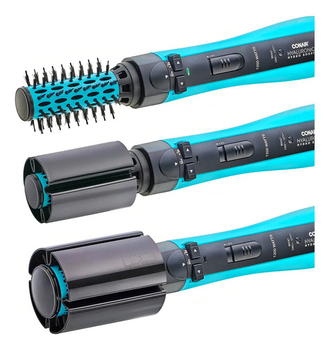 CONAIR Escova Secadora Rotativa Hyaluronic Giratória Alisadora