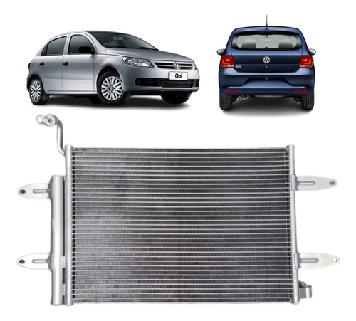 Condensador do ar vw voyage polo fox gol g5g6 2003 a 2018