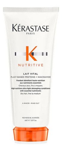 Condicionador hidratante 200ml kerastase nutritive lait vita