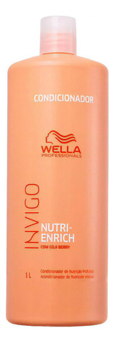 Condicionador nutri enrich invigo wella professionals 1l