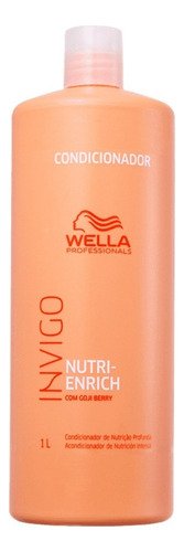 Condicionador wella nutri enrich 1l