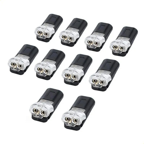Conector de fio rapido de 10 unidades terminal compacto de