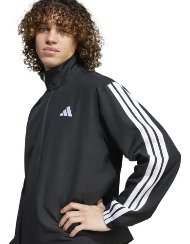 Conjunto De Agasalho Masculino Woven 3 Listras Adidas