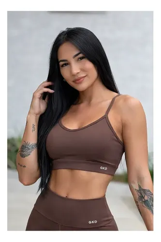 Conjunto Gkd Zero Transparência Legging Cós Alto Top Duplo