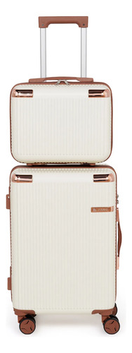 Conjunto mala de viagem bordo roda dupla cadeado tsa 91 2