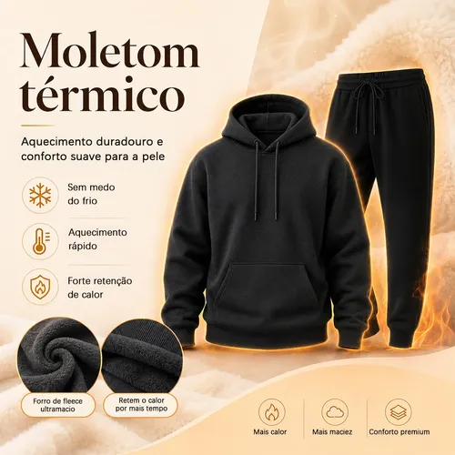 Conjunto Moletom Masculino,incluir Casaco Com Capuz E Calças