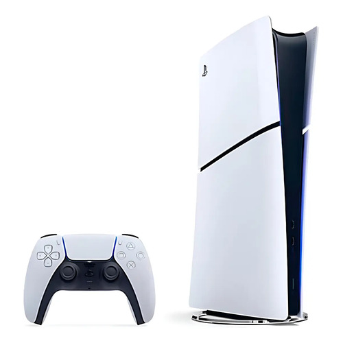 Console playstation 5 slim edicao digital 825 gb branco so 1 1