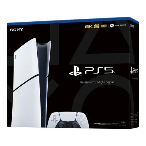 Console PlayStation® 5 Slim Edição Digital 825 GB Branco - Sony
