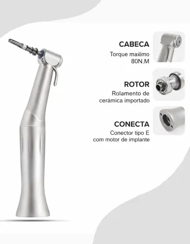 Contra Angulo Implante Redutor Smax Sg20 - 20:1