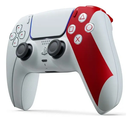 Controlador sem fio Dualsense God Of War Ed Limited Ps5 branco/vermelho
