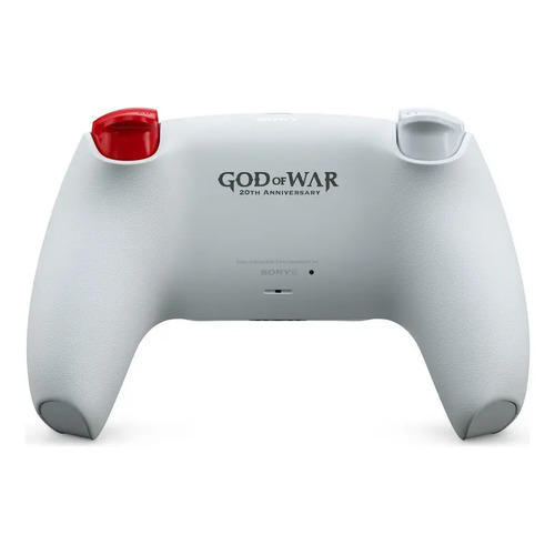 Controlador sem fio Dualsense God Of War Ed Limited Ps5 branco/vermelho