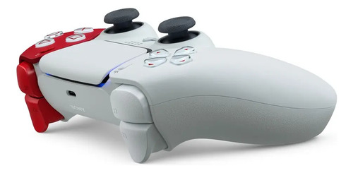 Controlador sem fio Dualsense God Of War Ed Limited Ps5 branco/vermelho