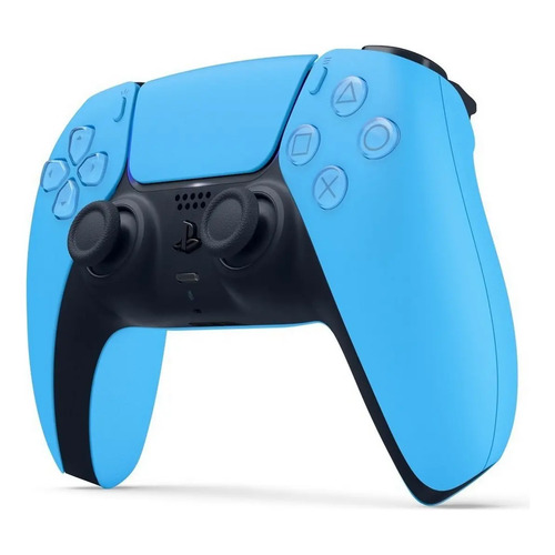 Controle DualSense Sem Fio PlayStation 5 Joystick Starlight Blue Sony CFI-ZCT1W