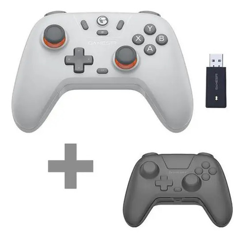 Controle Gamesir T4 Nova Lite Sem Fio Para Pc Switch Android Ios Steam Hall Effect Cor Cinza