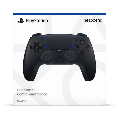 Controle Joystick Sem Fio Sony PlayStation 5 DualSense Midnight Black