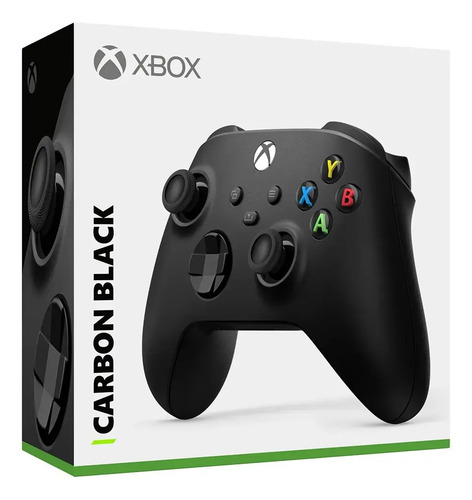 Controle Para Xbox Qat-00007 Sem Fio Carbon Preto Microsoft