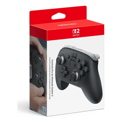 Controle pro do nintendo switch 2 preto