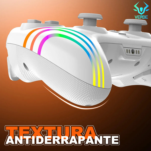 Controle Rgb Sem Fio Compativel Com Ps4 Pc Celular