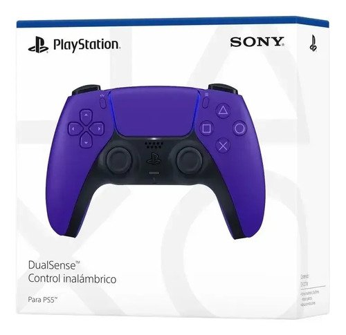 Controle Sem Fio Dualsense Para Playstation 5 Sony Galactic Purple