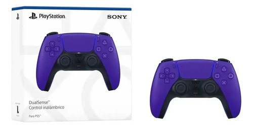 Controle Sem Fio Dualsense Para Playstation 5 Sony Galactic Purple