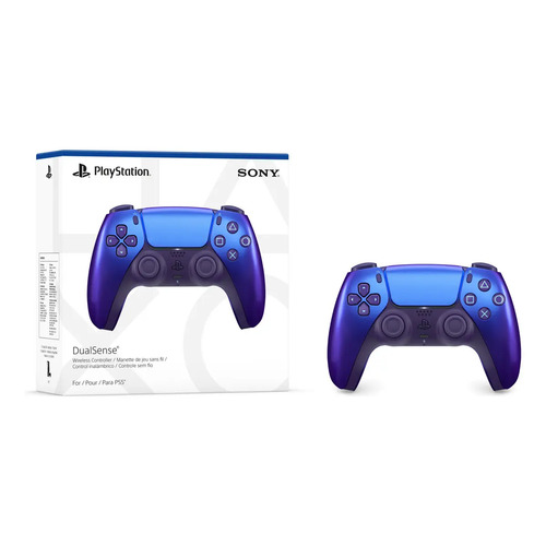Controle Sem Fio Dualsense Playstation 5 Chroma Indigo Azul