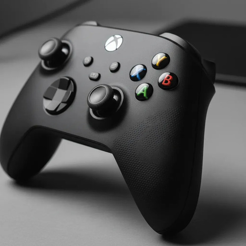 Controle Sem Fio Microsoft Xbox One Series com Cabo USB-C Preto