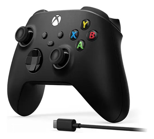 Controle Sem Fio Microsoft Xbox Series X|S Carbon Black, Com Bluetooth e Vibração