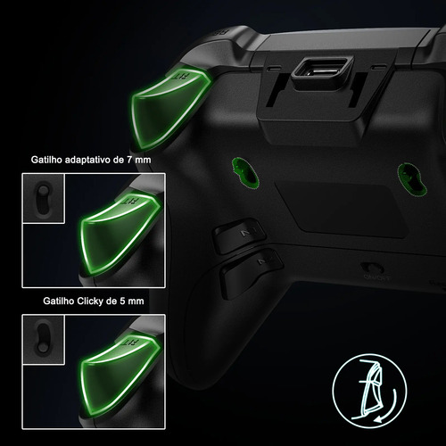 Controle Sem Fio Para Xbox Series X/ S/ One Pc Gamepad 2.4g