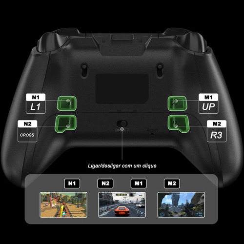 Controle Sem Fio Para Xbox Series X/ S/ One Pc Gamepad 2.4g