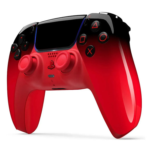 Controle Sem Fio Sony DualSense Hyperpop para PS5, Vermelho Techno Red