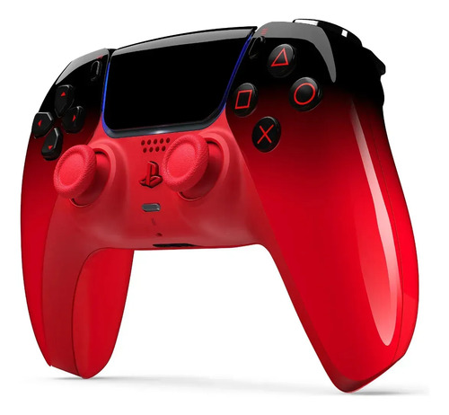 Controle Sem Fio Sony DualSense Hyperpop para PS5, Vermelho Techno Red