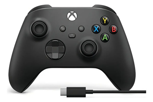Controle sem fio xbox series ep2 40651 cabo usb preto