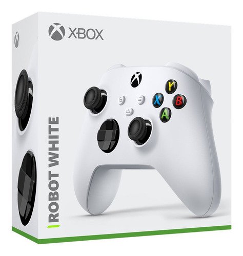Controle sem fio xbox series sx robot white branco