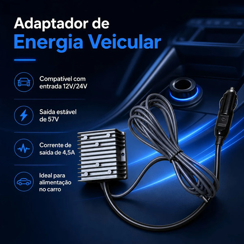 Conversor 12v/24v Para 30v Starlink Mini 3m
