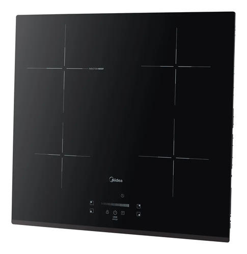 Cooktop 4 Bocas De Indução Even Pro Midea Cor Preto