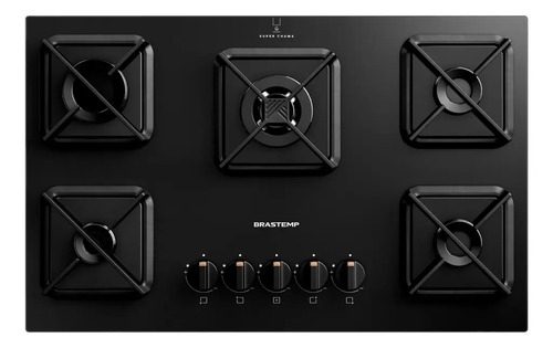 Cooktop brastemp a gas 5 bocas bds75ae
