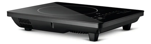 Cooktop De Indução 1 Boca Preto Com Trava De Segurança Painel Touch Screen