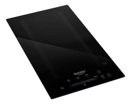Cooktop de inducao 2 bocas dako com zona flexivel e 9 niveis